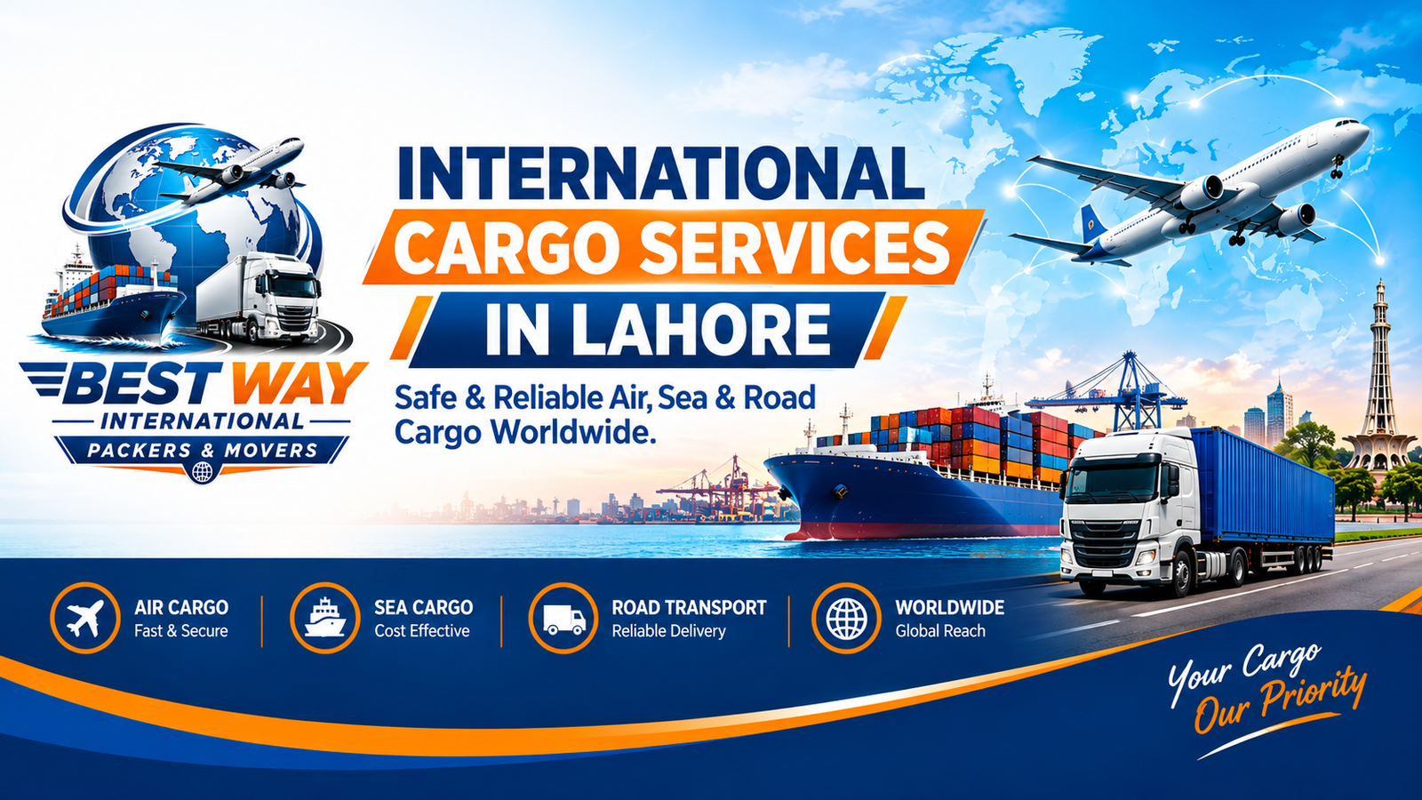 International Cargo Services in Lahore | Bestway International