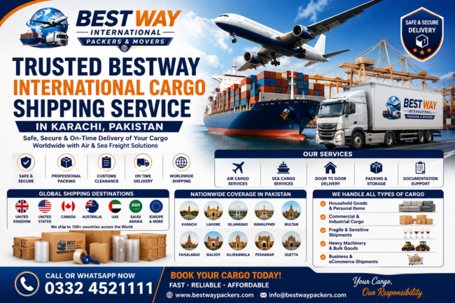 international-cargo-shipping-service-karachi-pakistan-bestway Trusted International Cargo Shipping Service in Karachi Pakistan by Bestway International Packers and Movers